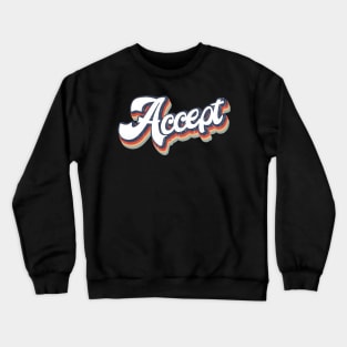 KakeanKerjoOffisial VintageColor Accept Crewneck Sweatshirt